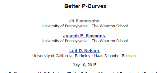 image of SSRN better p-curves
